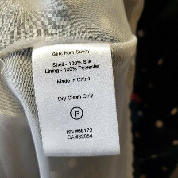 Anthropologie Girls From Savoy Gull Wing Dress - Picture 6 of 6